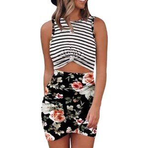 Women Black Cut Out Ruched Wrap Spring Summer Sexy Bodycon Mini Dress